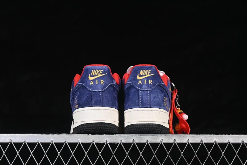 All categories Nk Air Force 1 Air Force series Nk Air Force 1 Low Air Force low top Nike Air Force 1'07 Low Year of the Horse limited edition red, white and blue stitching Air Force 1 low top casual sneakers XD0028-019
